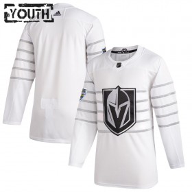 Barn NHL Vegas Golden Knights Tröjor Blank Vit Adidas 2020 All-Star Authentic